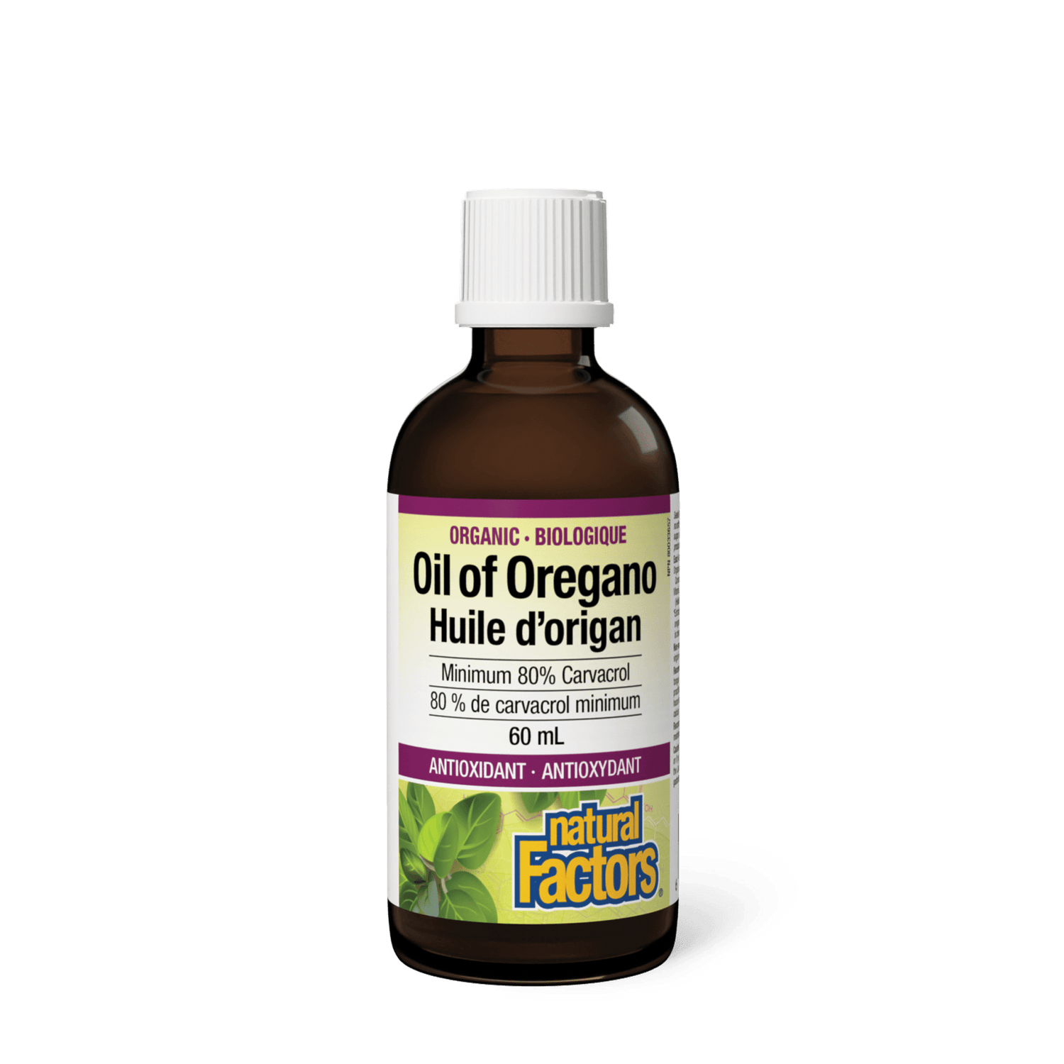 Organic Oil of Oregano, Natural Factors|v|image|4572