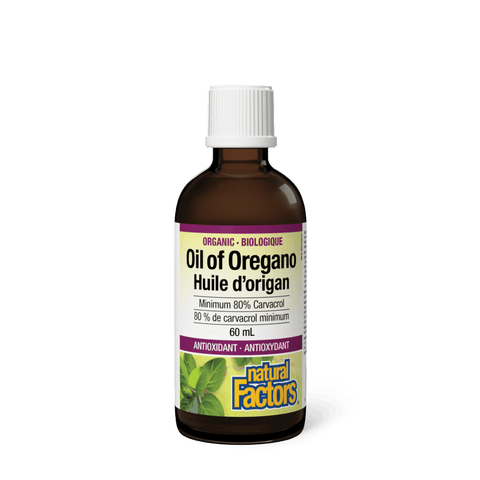 Organic Oil of Oregano, Natural Factors|v|image|4572