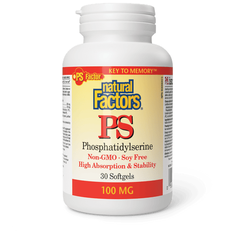 PS Phosphatidylserine 100 mg, Natural Factors|v|image|2612