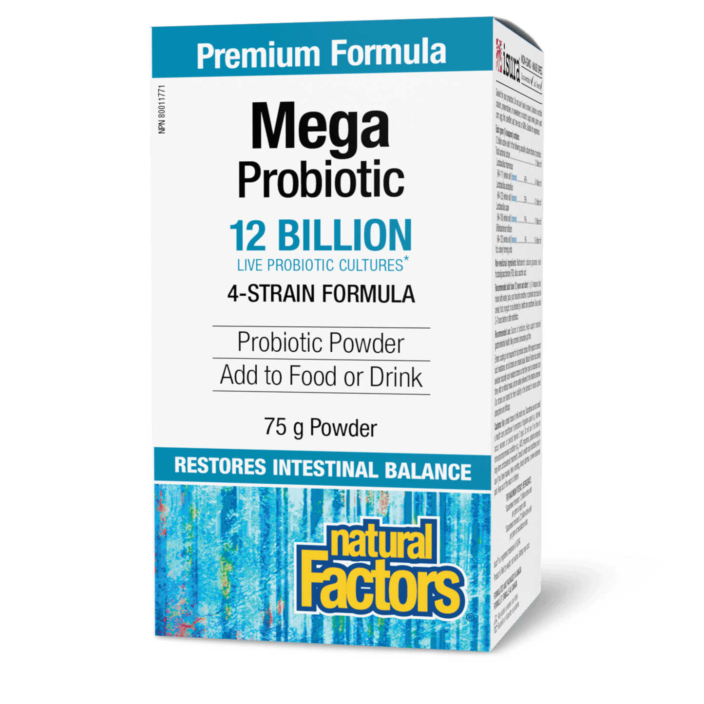 Mega Probiotic 12 Billion Live Probiotic Cultures, Natural Factors|v|image|1811