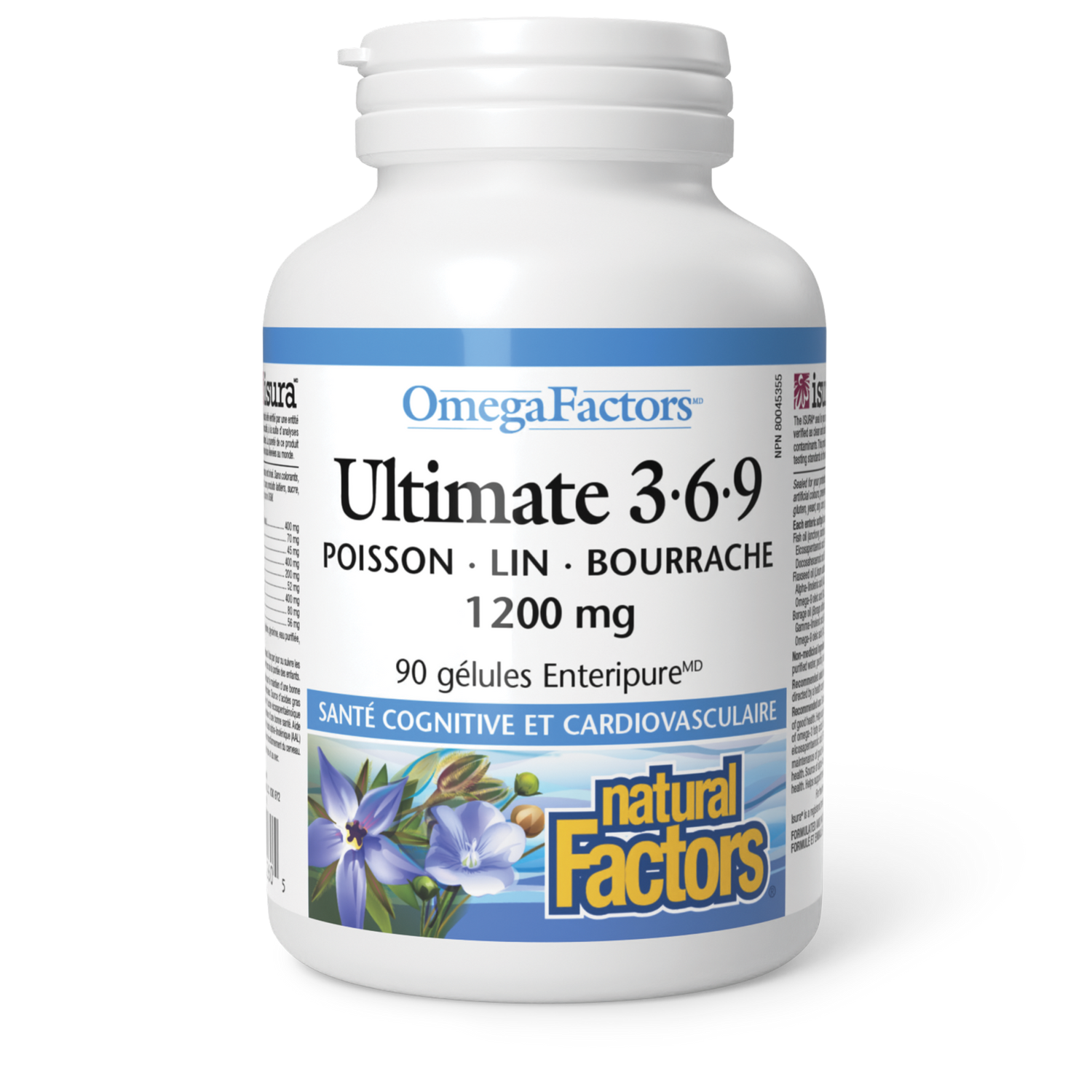 Ultimate 3•6•9 1 200 mg, OmegaFactors, Natural Factors|v|image|2260