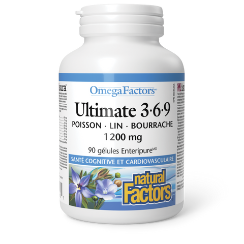 Ultimate 3•6•9 1 200 mg, OmegaFactors, Natural Factors|v|image|2260