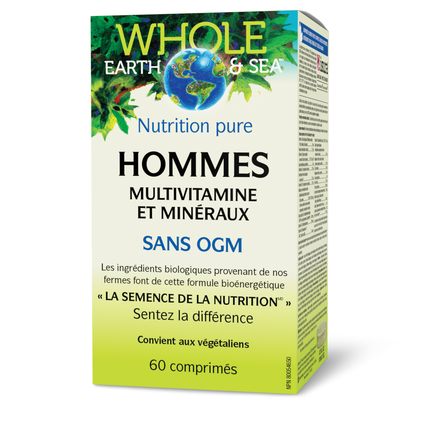 Multivitamine et minéraux Hommes, Whole Earth & Sea, Whole Earth & Sea®|v|image|35504