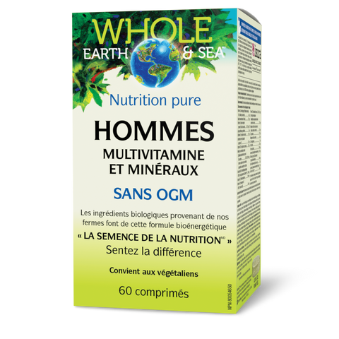 Multivitamine et minéraux Hommes, Whole Earth & Sea, Whole Earth & Sea®|v|image|35504