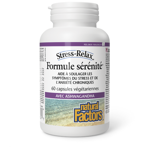 Formule sérénité, Stress-Relax, Natural Factors|v|image|2834