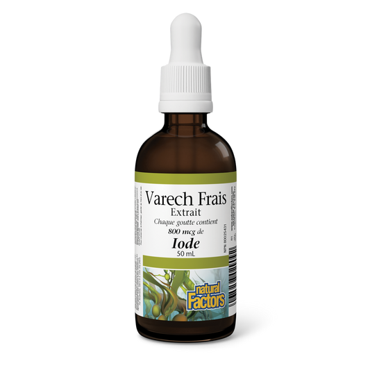 Extrait de varech frais 800 mcg, Natural Factors|v|image|2909