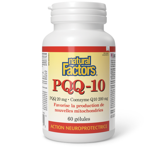 PQQ-10 20 mg · Coenzyme Q10 200 mg, Natural Factors|v|image|2619