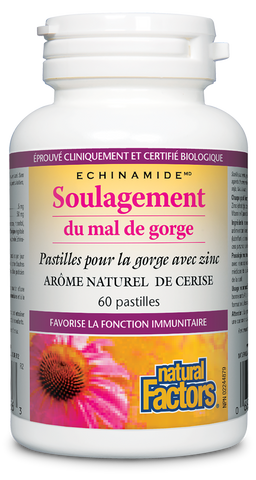 Soulagement du mal de gorge, arôme naturel de cerise, ECHINAMIDE|variant|hi-res|1686