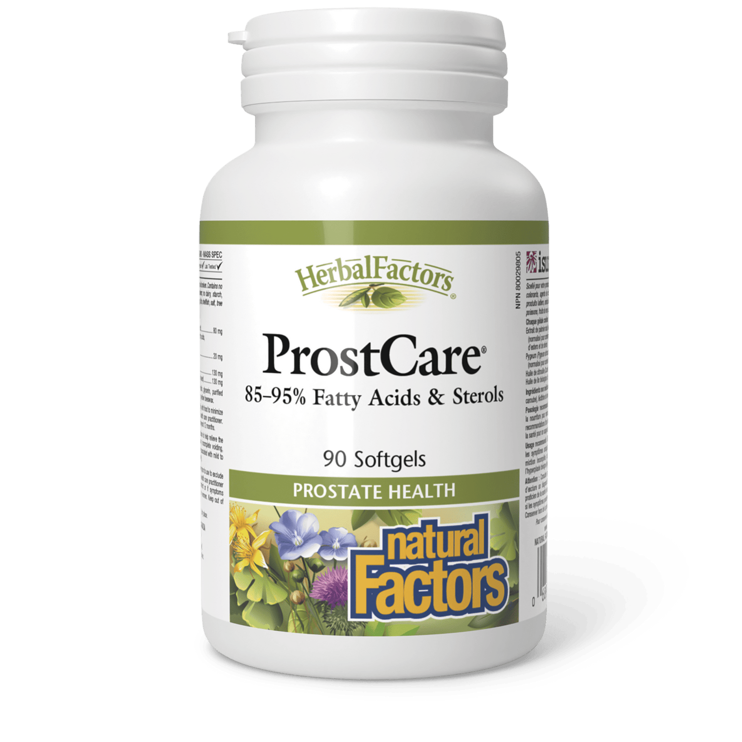 ProstCare, HerbalFactors, Natural Factors|v|image|4186