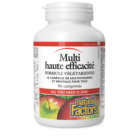 Hi Potency Multi Vegetarian Formula, Natural Factors|v|image|1518