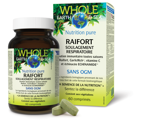 Raifort Soulagement respiratoire, Whole Earth & Sea, Whole Earth & Sea®|v|image|35518