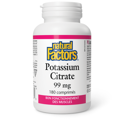 Potassium Citrate 99 mg, Natural Factors|v|image|1661