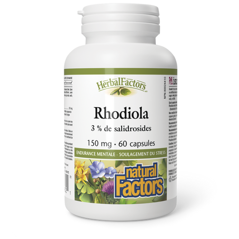 Rhodiola 150 mg, HerbalFactors, Natural Factors|v|image|4832