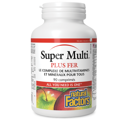 Super Multi plus fer, Natural Factors|v|image|1511