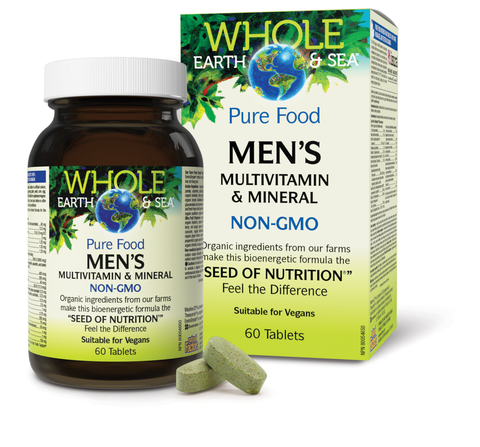 Men’s Multivitamin & Mineral, Whole Earth & Sea, Whole Earth & Sea®|v|image|35504