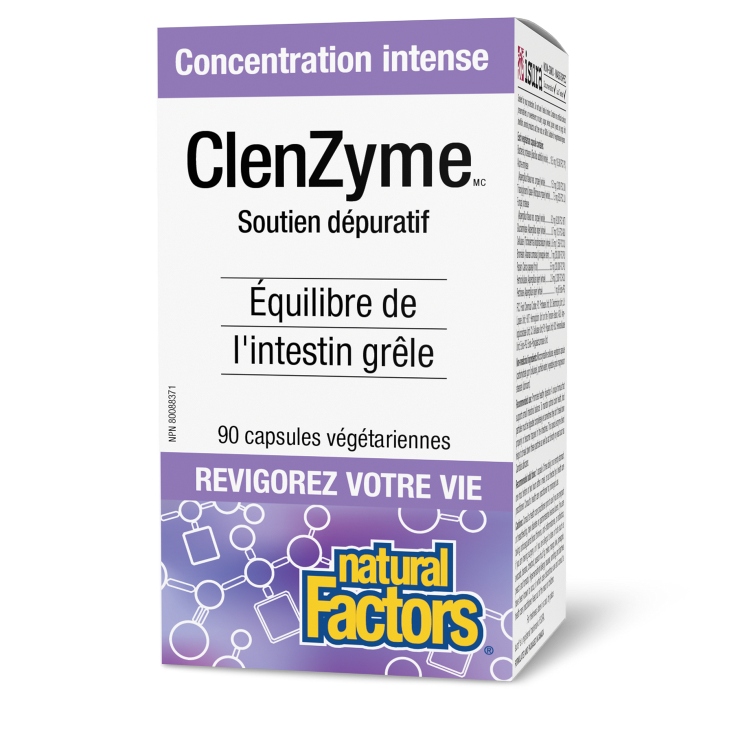 ClenZyme Concentration intense, Natural Factors|v|image|1726