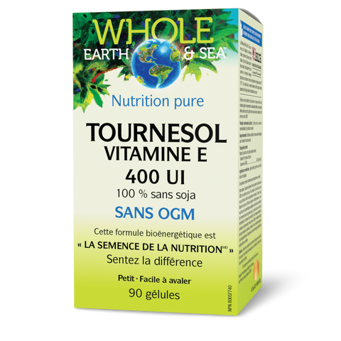 Tournesol Vitamine E 400 UI, Whole Earth & Sea, Whole Earth & Sea®|v|image|35513