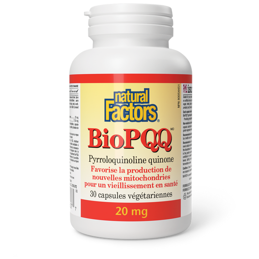 BioPQQ Pyrroloquinoline quinone 20 mg, Natural Factors|v|image|2607