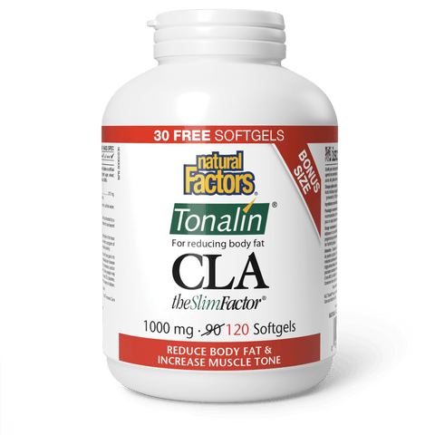 CLA Tonalin TheSlimFactor 1000 mg, Natural Factors|v|image|8204