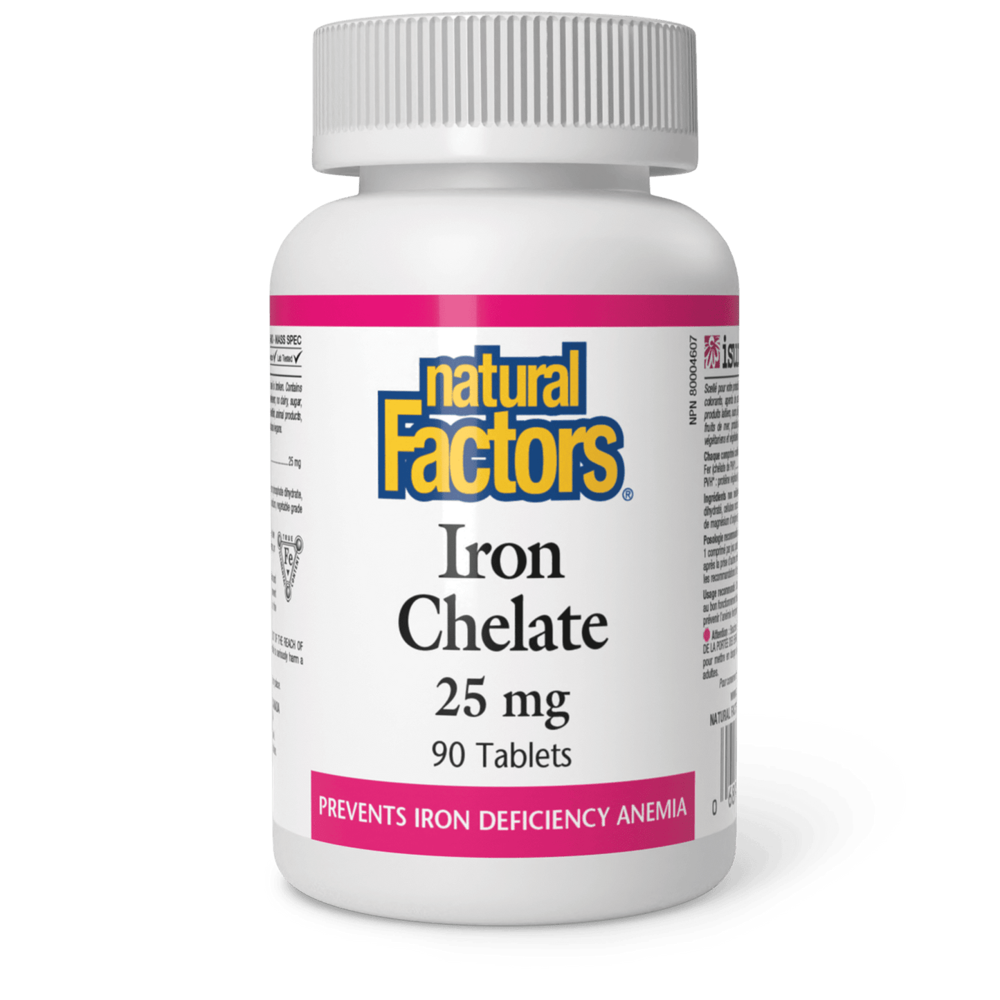 Iron Chelate 25 mg, Natural Factors|v|image|1640