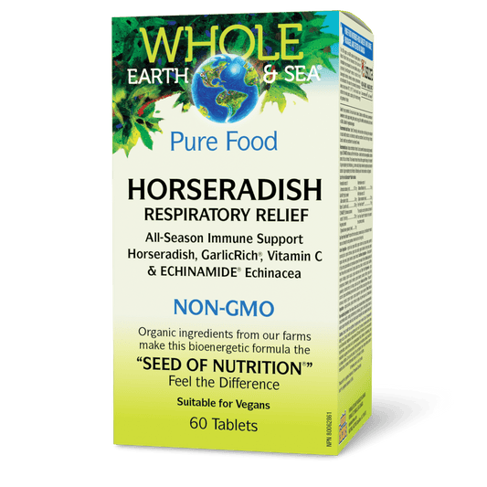 Horseradish Respiratory Relief, Whole Earth & Sea, Whole Earth & Sea®|v|image|35518