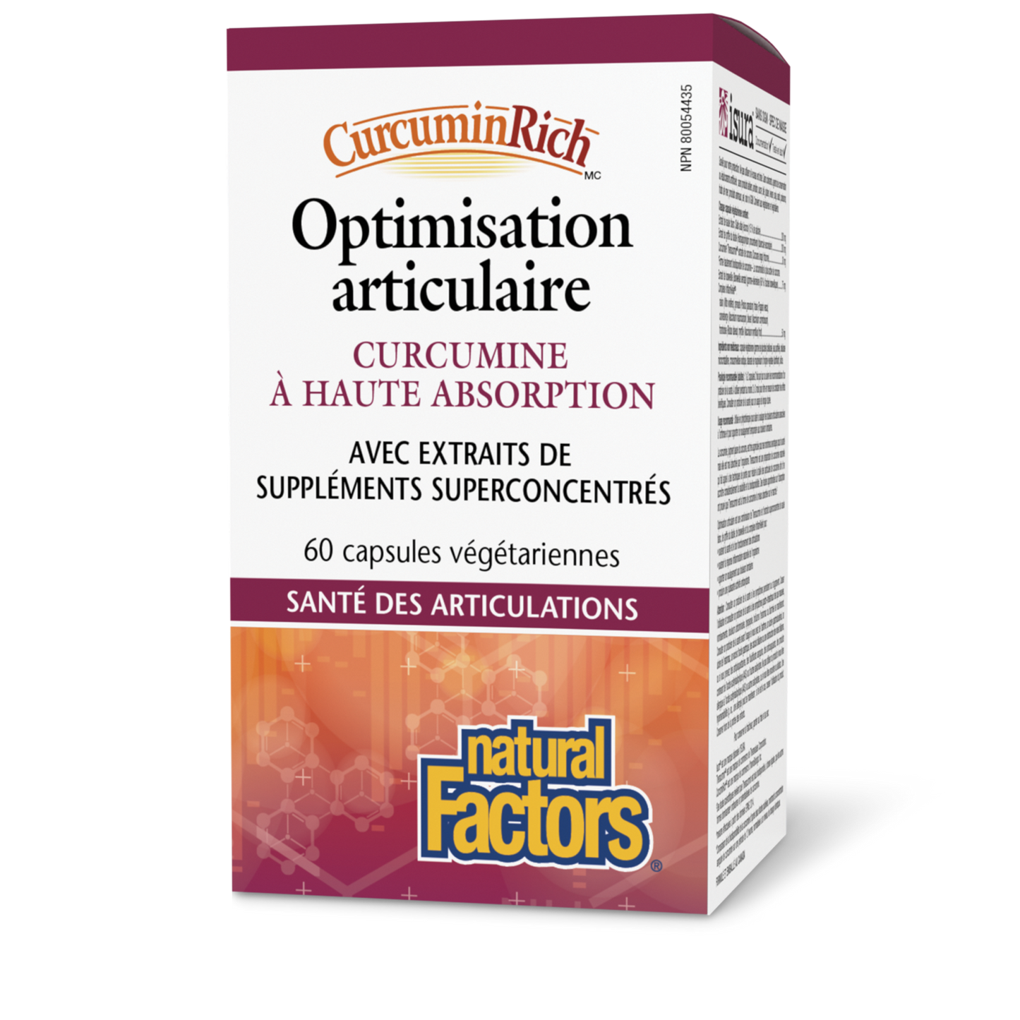 Optimisation articulaire, CurcuminRich, Natural Factors|v|image|4554