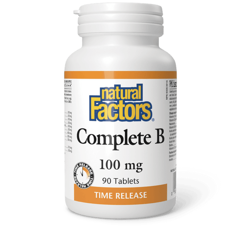 Complete B Timed Release 100 mg, Natural Factors|v|image|1141