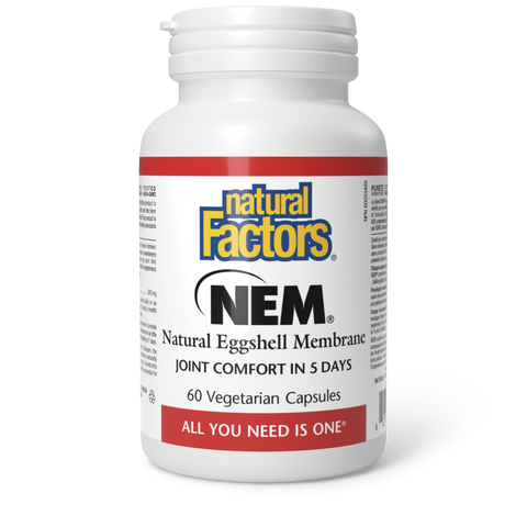 NEM Natural Eggshell Membrane 500 mg, Natural Factors|v|image|2693