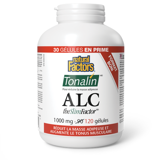 ALC Tonalin TheSlimFactor 1 000 mg, Natural Factors|v|image|8204