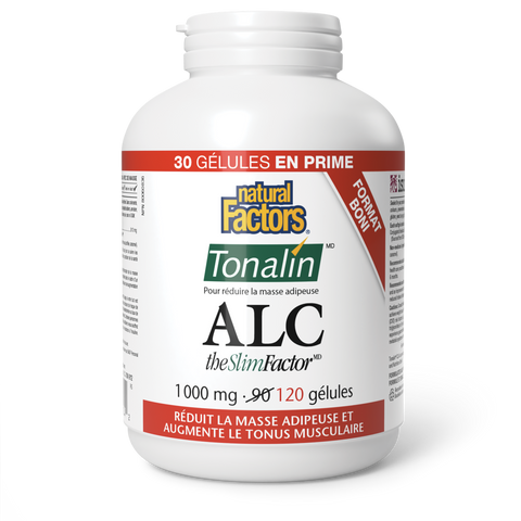 ALC Tonalin TheSlimFactor 1 000 mg, Natural Factors|v|image|8204