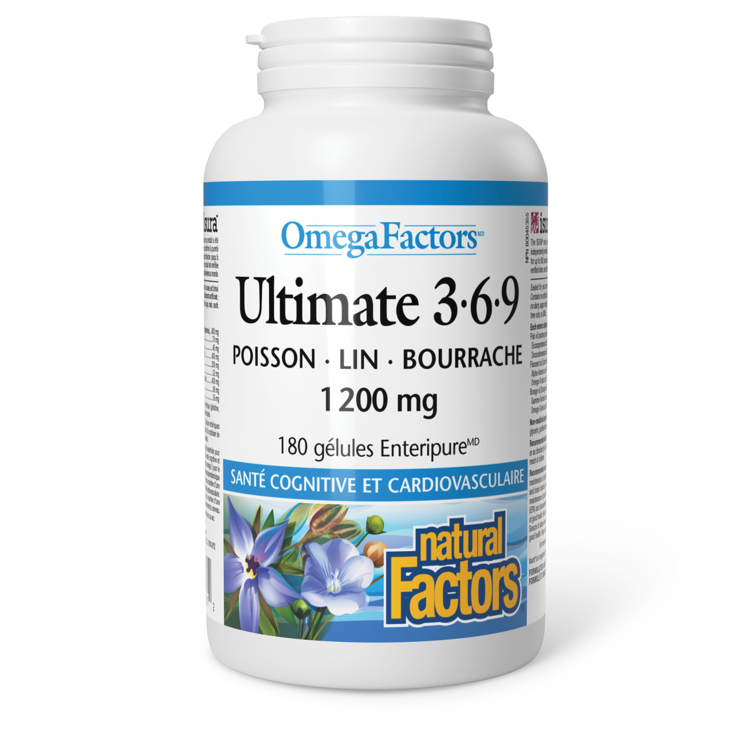 Ultimate 3•6•9 1 200 mg, OmegaFactors, Natural Factors|v|image|2261