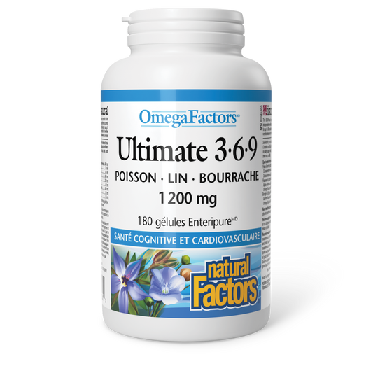 Ultimate 3•6•9 1 200 mg, OmegaFactors, Natural Factors|v|image|2261