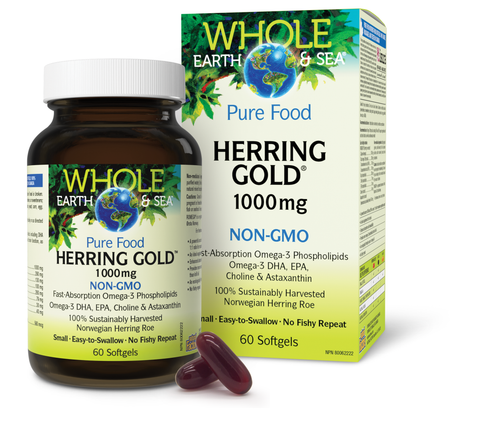 Herring Gold 1000 mg, Whole Earth & Sea, Whole Earth & Sea®|v|image|35497