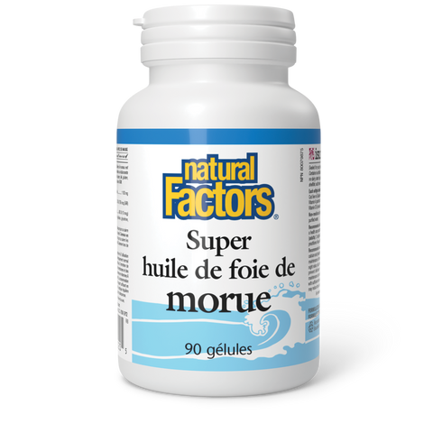 Super huile de foie de morue, Natural Factors|v|image|1020