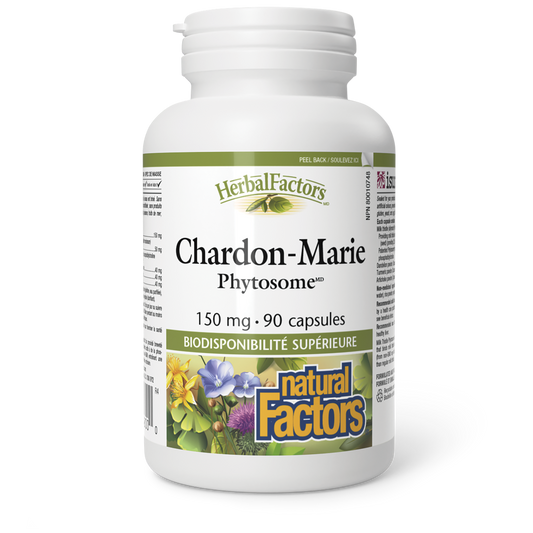 Chardon-Marie Phytosome 150 mg, HerbalFactors, Natural Factors|v|image|4800