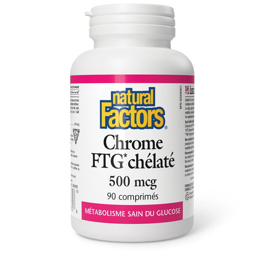 Chrome FTG chélaté 500 mcg, Natural Factors|v|image|1630