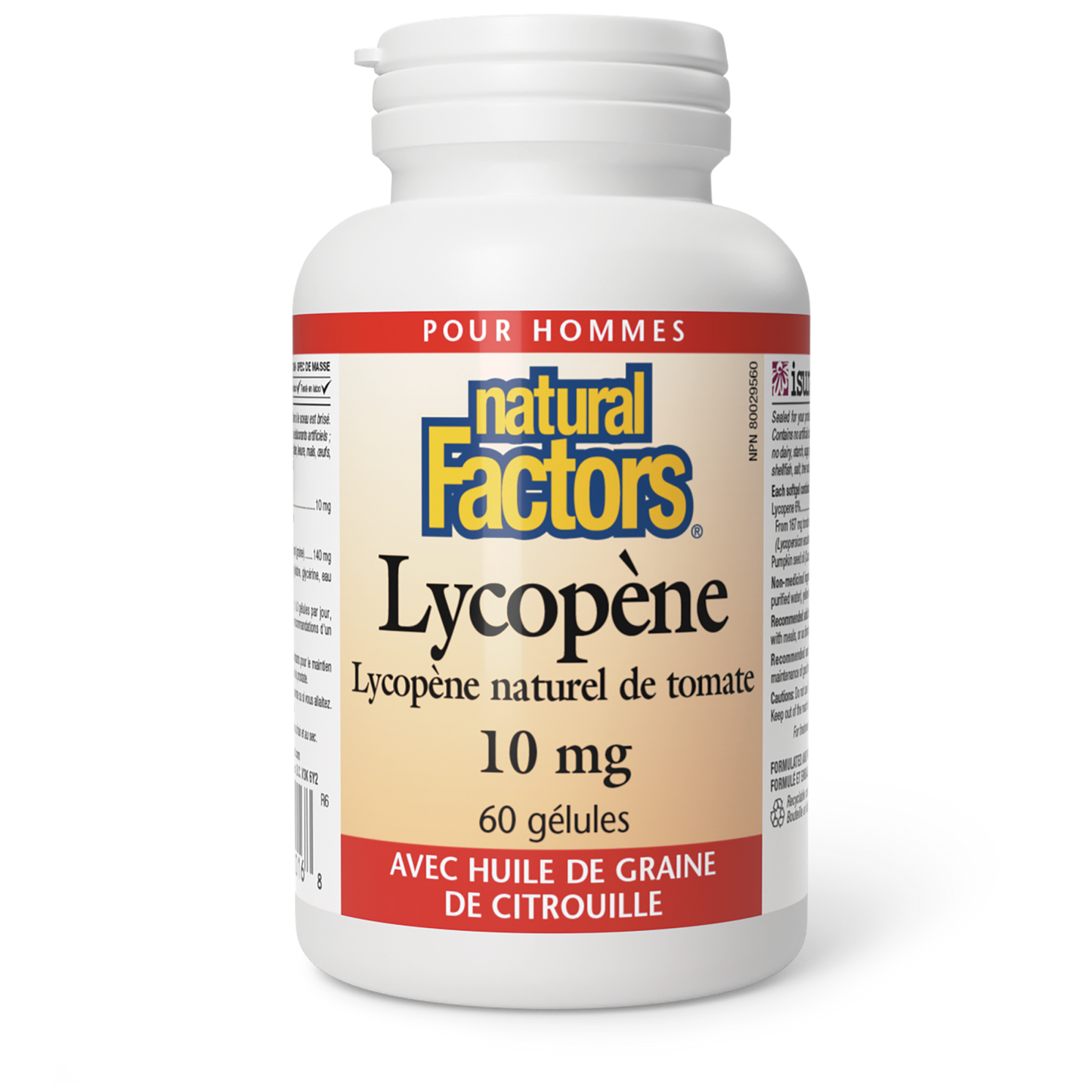 Lycopène 10 mg, Natural Factors|v|image|1016