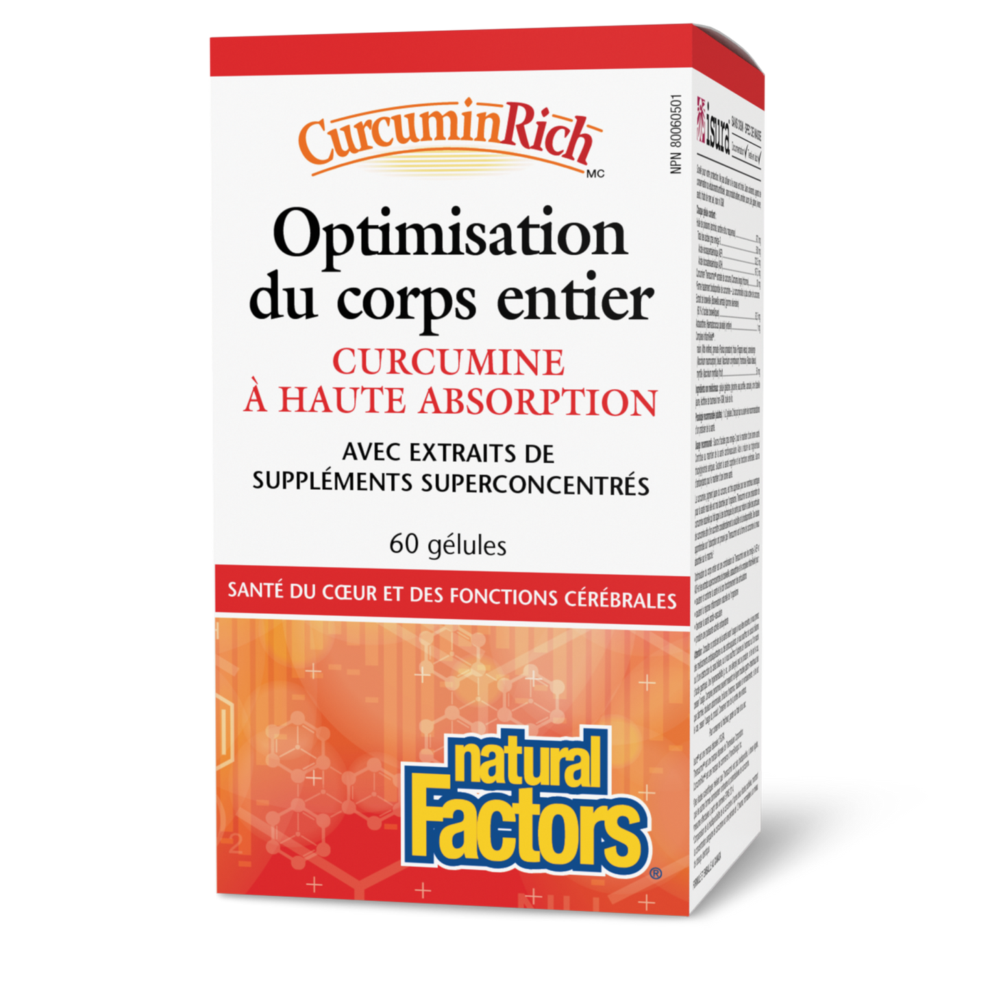 Optimisation du corps entier, CurcuminRich, Natural Factors|v|image|4555