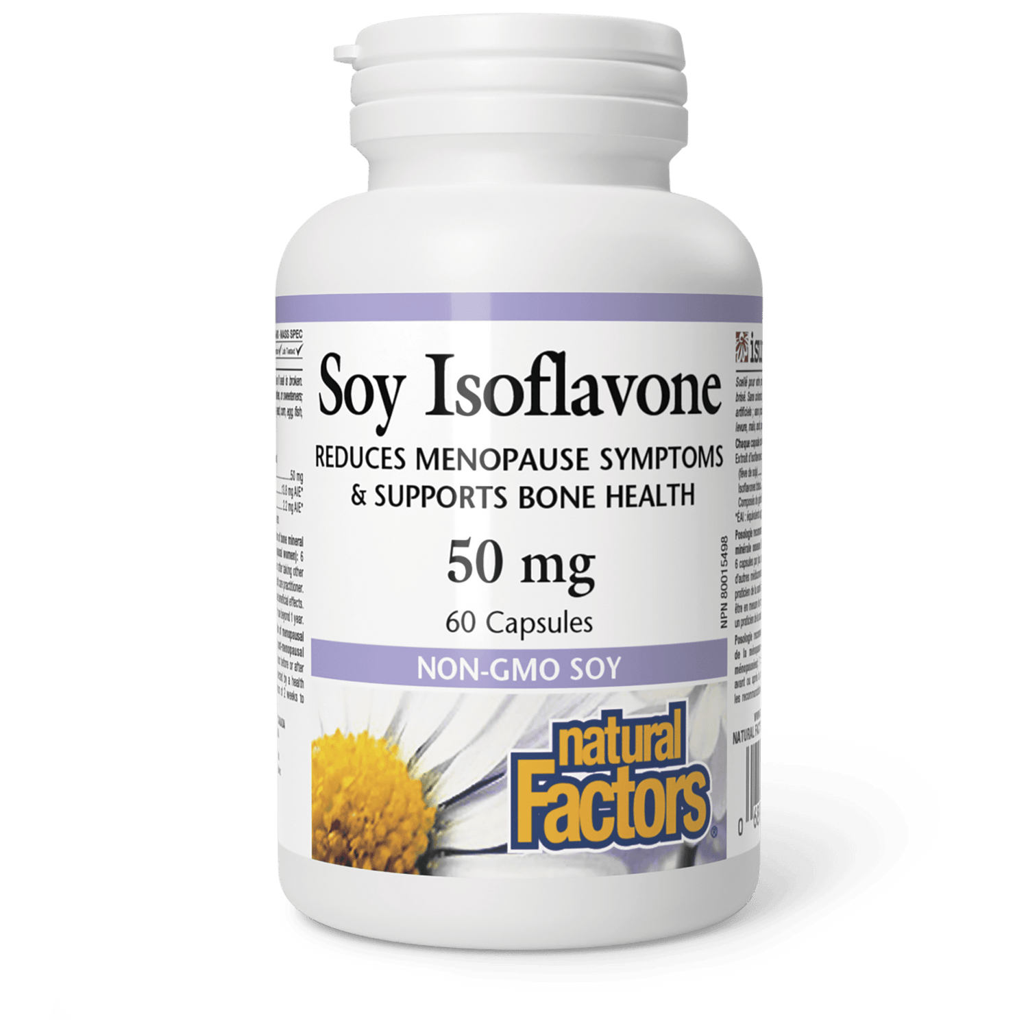 Soy Isoflavone 50 mg, Natural Factors|v|image|2710