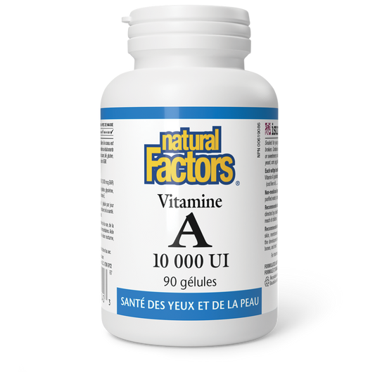 Vitamine A 10 000 UI, Natural Factors|v|image|1040