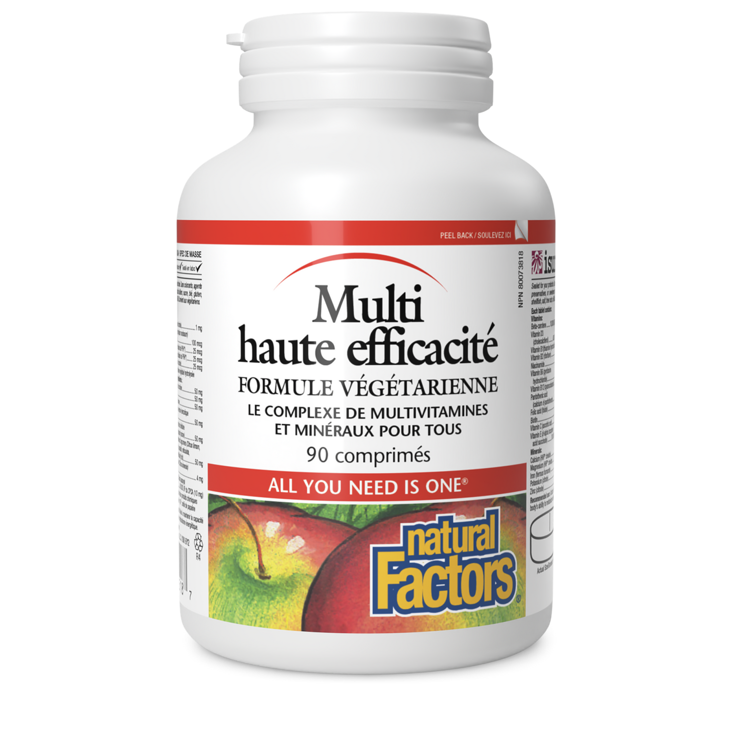 Multi haute efficacité Formule végétarienne, Natural Factors|v|image|1518