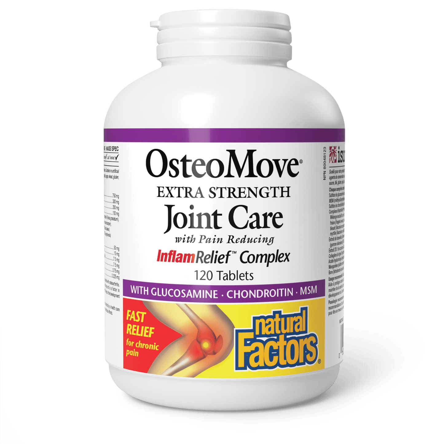 OsteoMove Joint Care Extra Strength, Natural Factors|v|image|2684