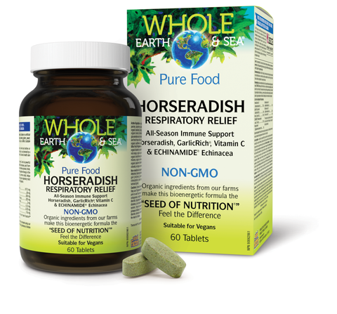 Horseradish Respiratory Relief, Whole Earth & Sea, Whole Earth & Sea®|v|image|35518